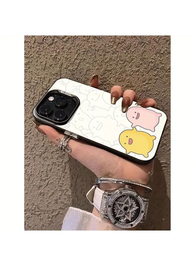 Cartoon Animation Phone Case For iPhone 15 Black Protective Cover - Image 4